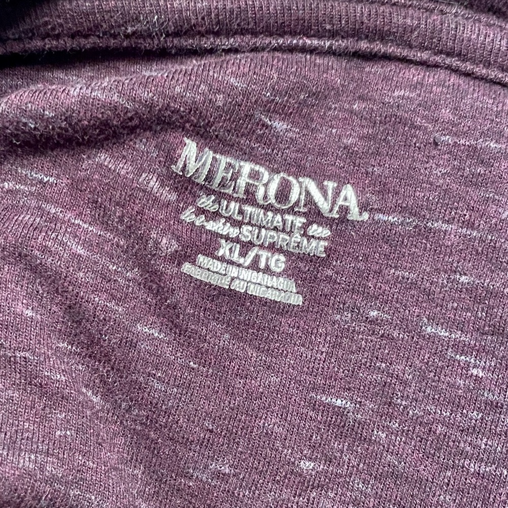 🌷Purple Merona Long Sleeve Tee - Picture 4 of 5